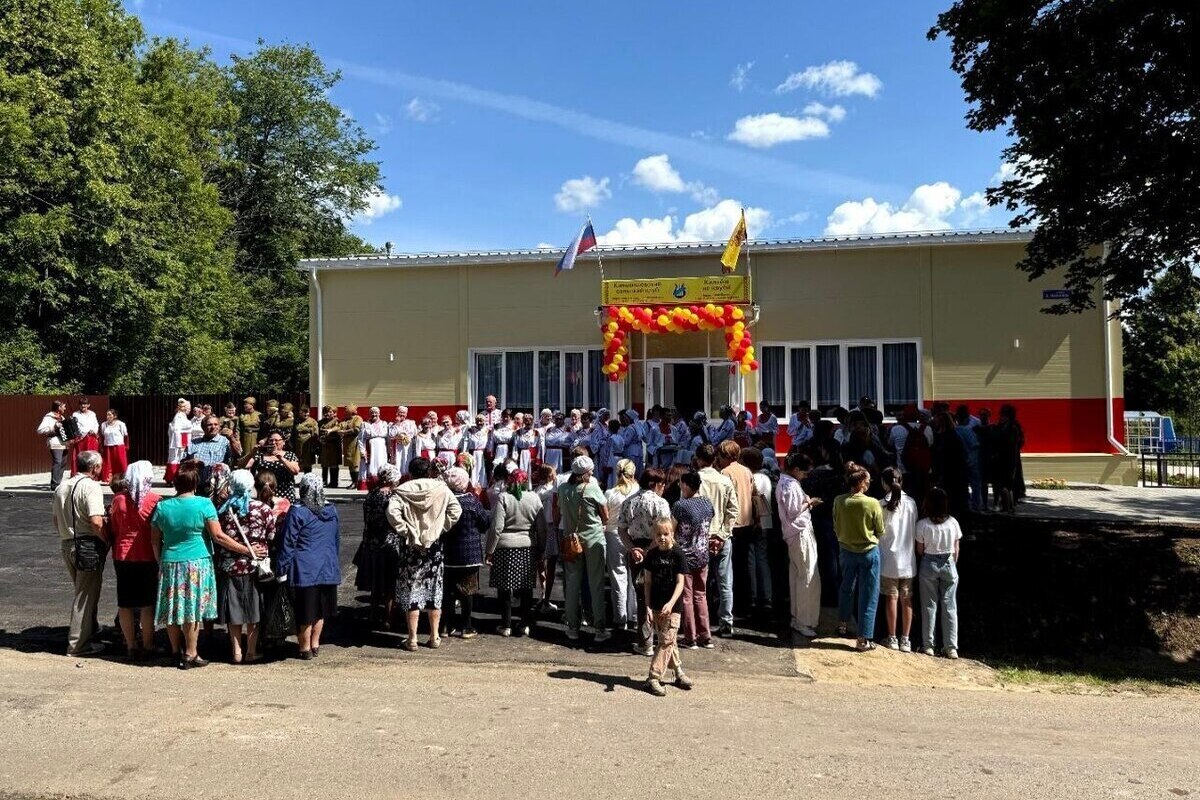 В День республики в деревне Кильдишево открылся новый сельский клуб