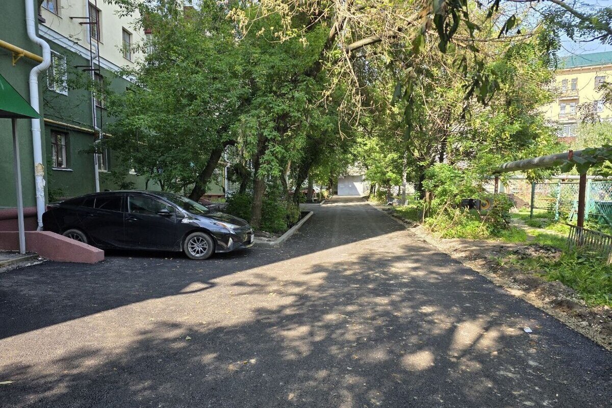 7 миллионов рублей потратили на благоустройство дворов в центре Пензы
