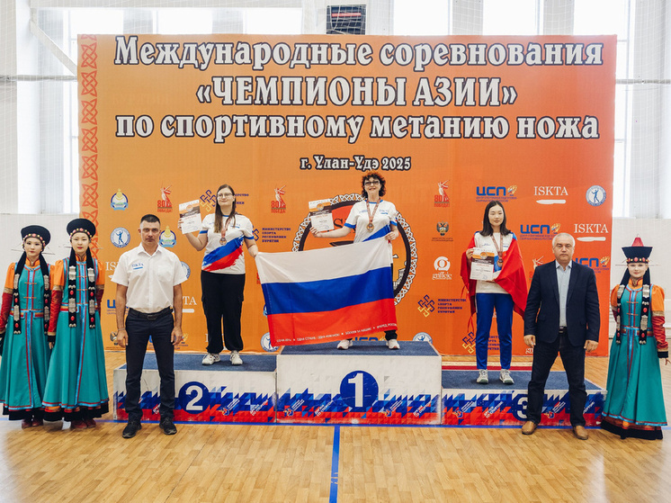 Череповецкая спортсменка взяла шесть медалей на международном турнире по метанию ножа