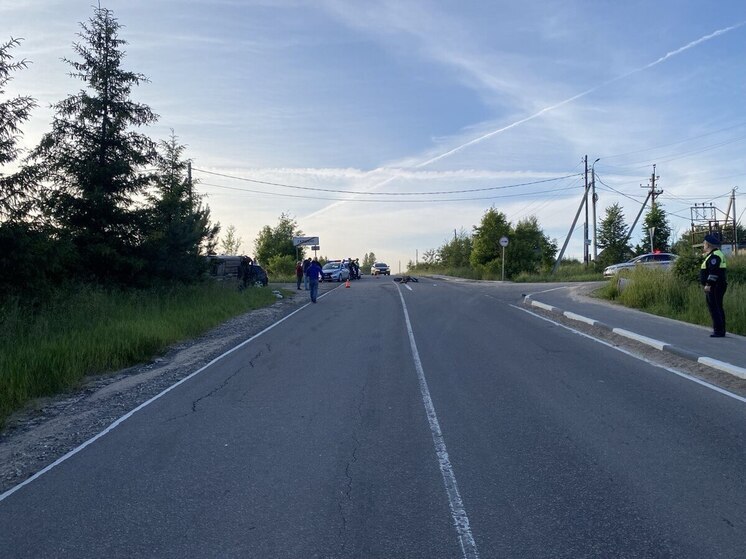Несовершеннолетний попал в аварию на кроссовом мотоцикле в Серпухове