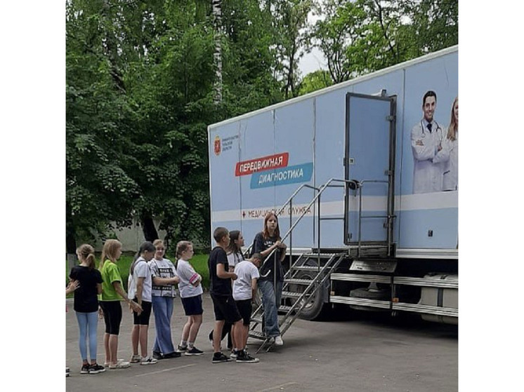 Свыше 3 тысяч тульских детей с начала года осмотрели мобильные бригады врачей