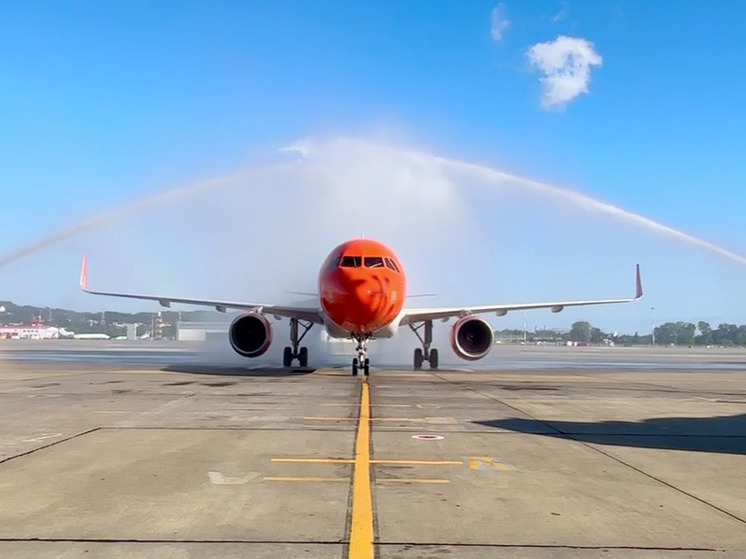 Аэропорт Сочи принял первый рейс из Хургады