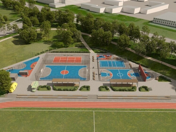 Отреставрированный стадион Луганского госуниверситета откроют 9 августа