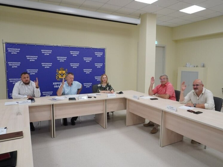 В Херсонской областной Думе обсудили внешние связи муниципалитетов