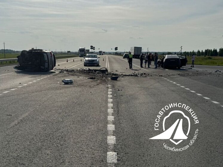 Под Челябинском в ДТП один человек погиб и двое пострадали