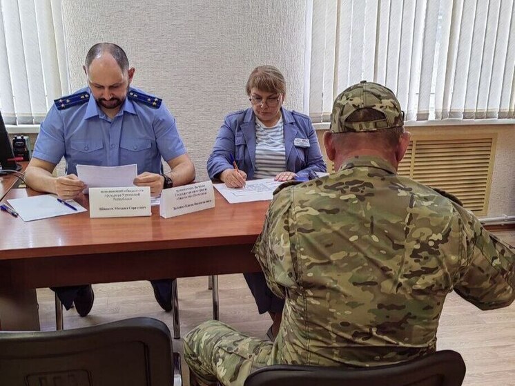 В Мариинском Посаде прошёл личный приём бойцов СВО и их семей