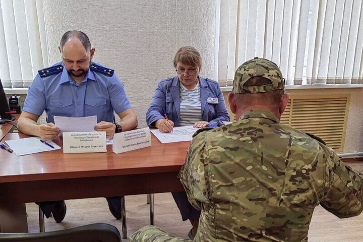 В Мариинском Посаде прошёл личный приём бойцов СВО и их семей
