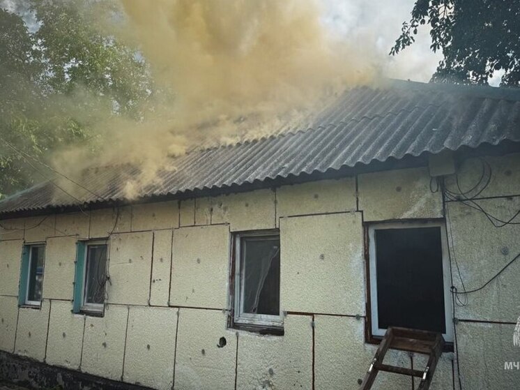 В ЛНР при пожаре погиб инвалид