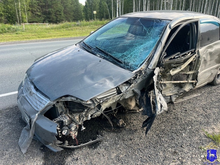 В Самарской области 33-летний водитель «гранты» влетел в Toyota на встречке