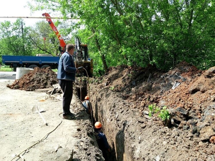 В Горловке заменили свыше 1000 метров водопроводных сетей