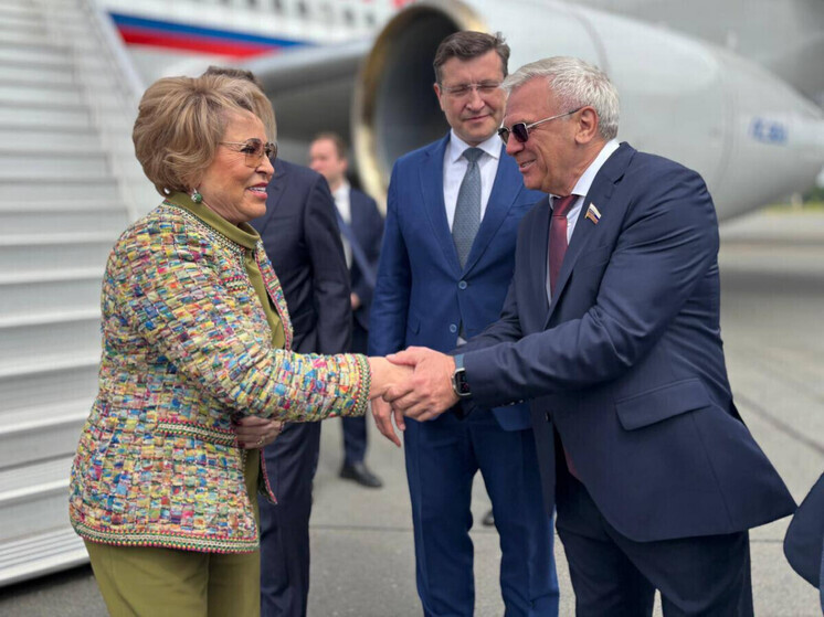 Валентина Матвиенко приехала в Нижний Новгород