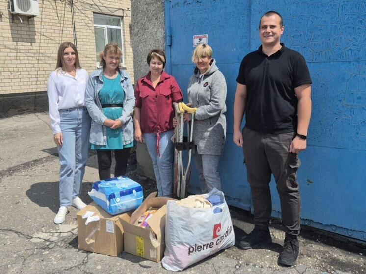 Рязанцы привезли гумпомощь в Генический округ