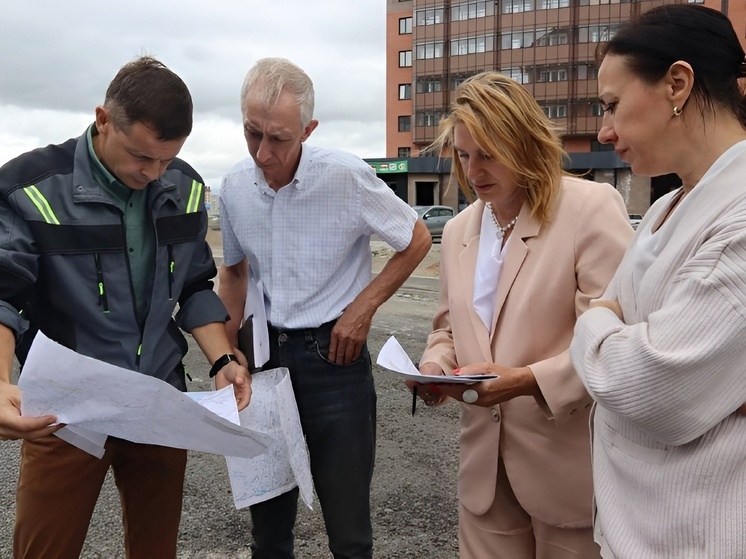 Алексей Лемин проверил ход реконструкции магистральной улицы Абакана