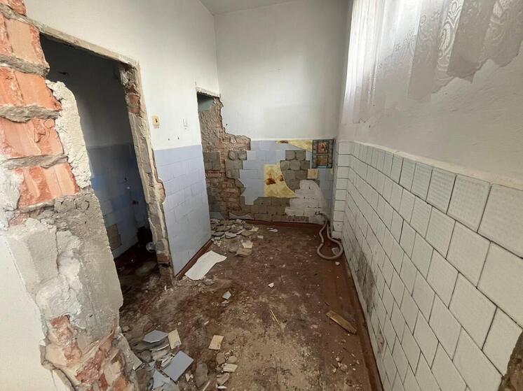 В школе селения Новополтавка Черниговского района начался ремонт