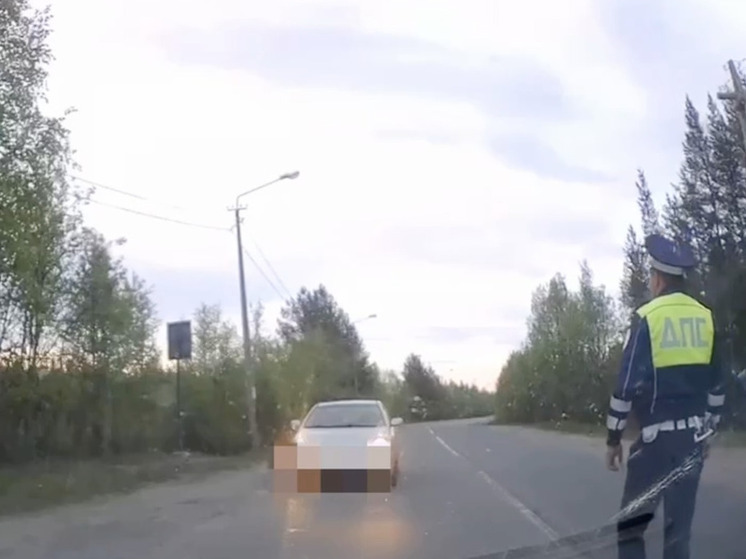 Водитель в Мурманской области забыл про «сухой закон» за рулем