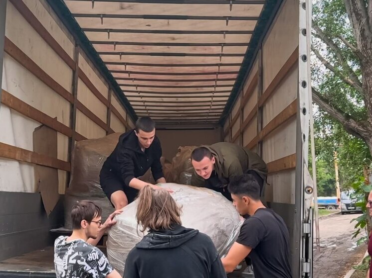 В ЛНР доставили очередной гуманитарный груз