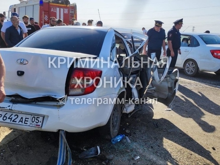 Подросток погиб в ДТП в Дагестане, еще четыре человека пострадали