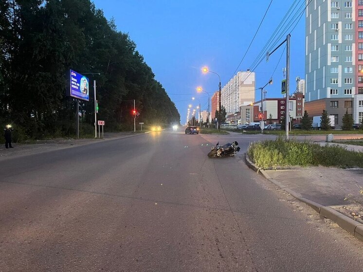 Мотоциклист пострадал в ДТП в Калининском районе Новосибирска