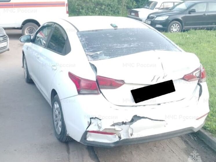 Hyundai Solaris снёс пешехода в Обнинске