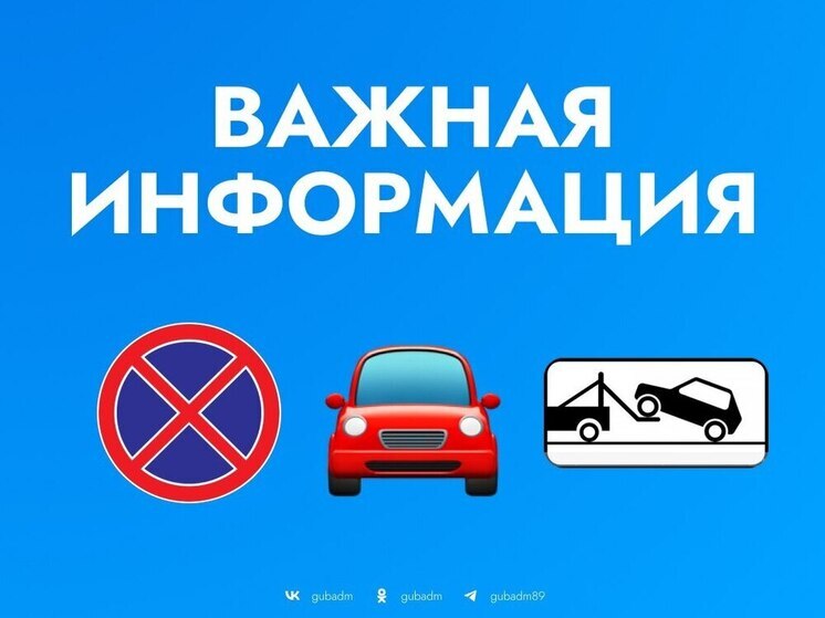 Стоянку авто в проезде у сквера запретили в Губкинском