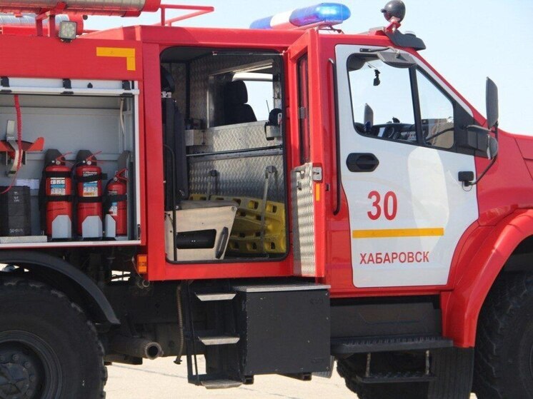 Хабаровские пожарные спасли от огня семь взрослых и ребенка