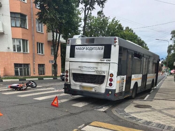 Смертельное ДТП с участием питбайка и автобуса произошло утром в Богородском