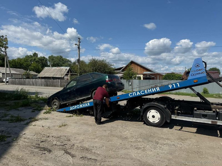 Пензенцам напомнили о расходах при эвакуации брошенных автомобилей