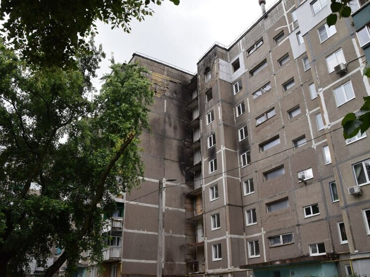 Врио замгубернатора Курской области посетил дом, который пострадал от БПЛА