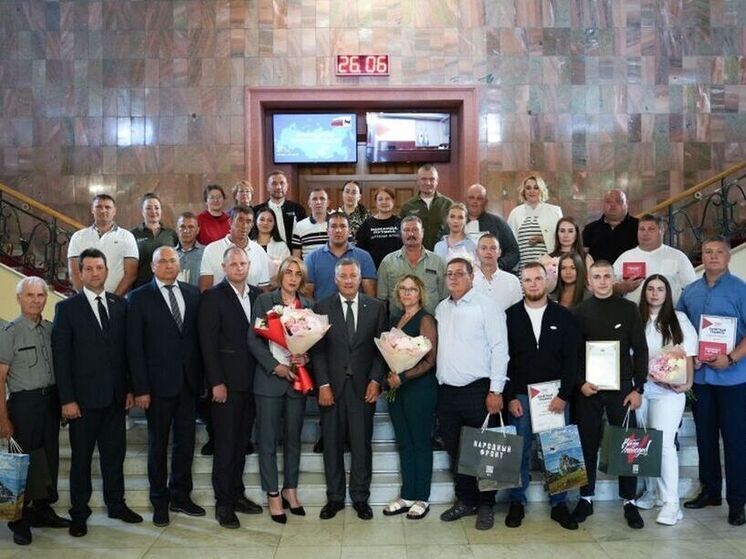 В Иркутской области наградили участников разгона БПЛА под Средним