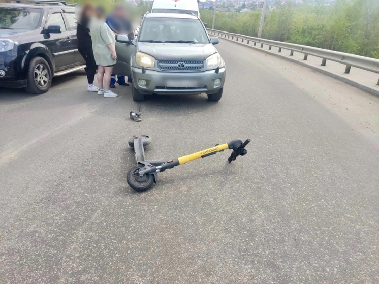 В Кинешме ребенок получил травмы во время поездки на электросамокате