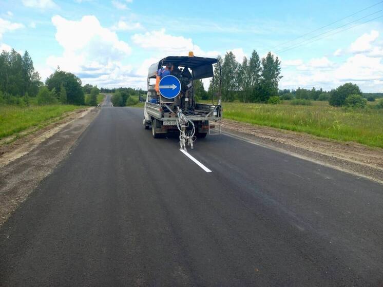 В Пителинском округе по нацпроекту завершается ремонт дороги к пляжу