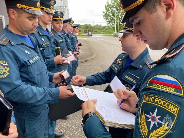 Сборы псковских дознавателей прошли в Главном управлении МЧС