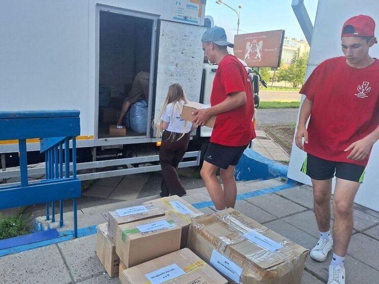 Единороссы Братска организовали отправку гуманитарной помощи в Луганск и Курск