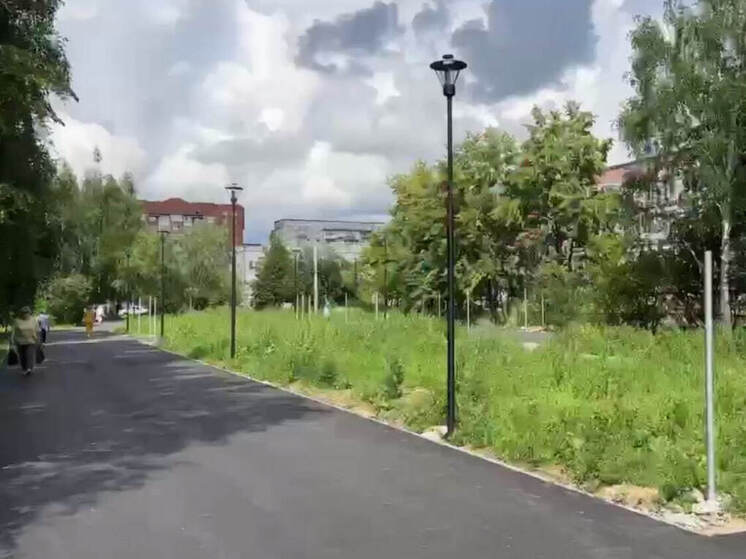 В йошкар-олинском микрорайоне Юбилейный продолжается благоустройство