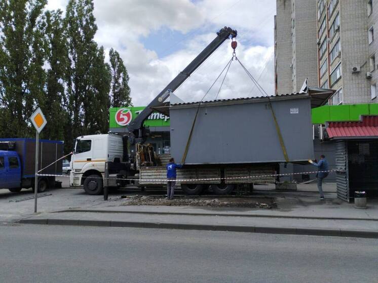 В Липецке ликвидирована последняя точка нелегальной сети киосков
