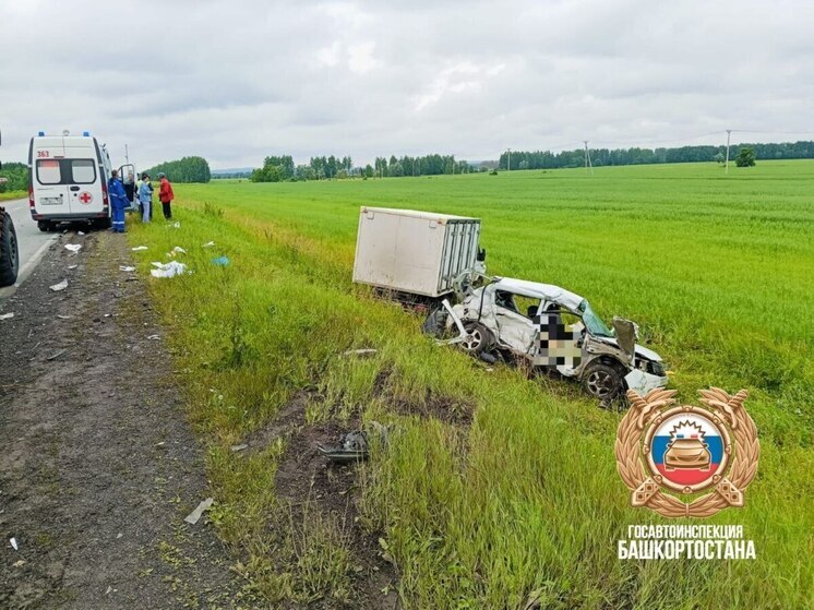В массовой аварии в Башкирии погибли два человека