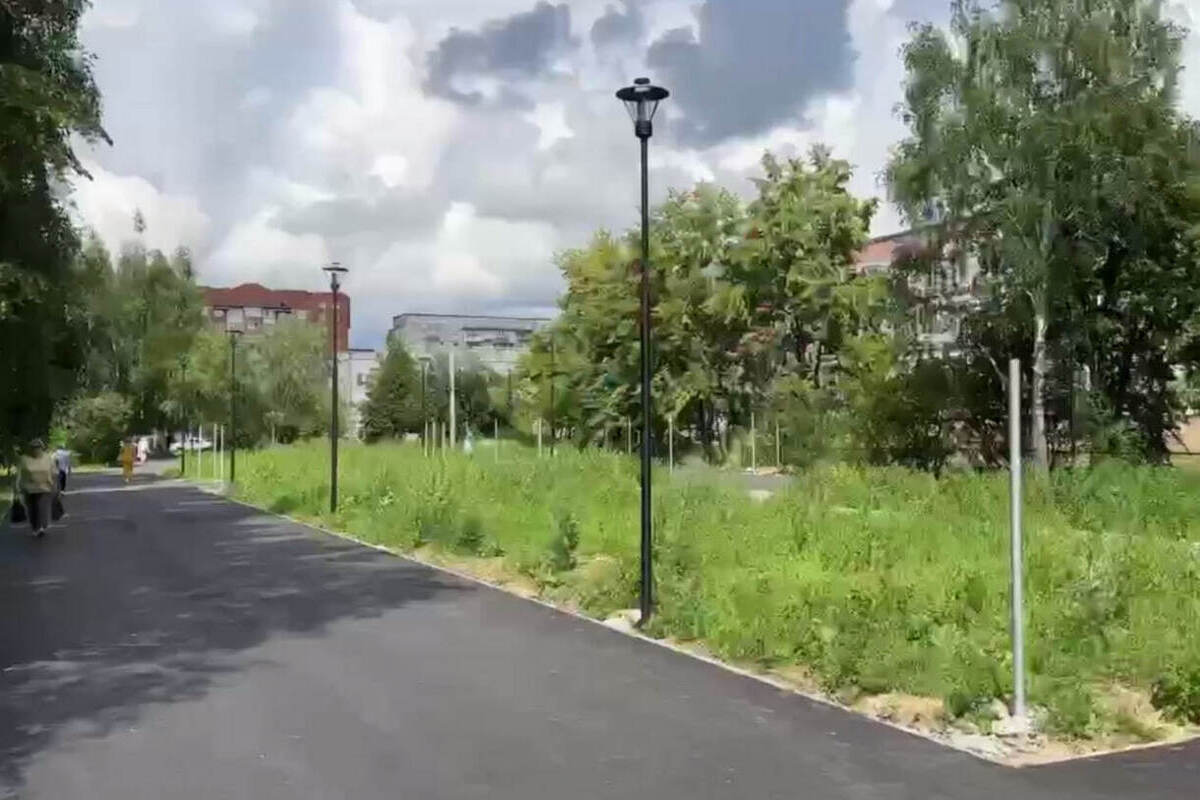 В йошкар-олинском микрорайоне Юбилейный продолжается благоустройство