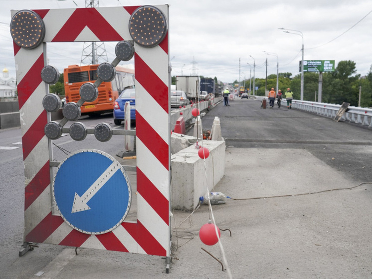 Проезд по путепроводу у Мызинского моста откроют в выходные