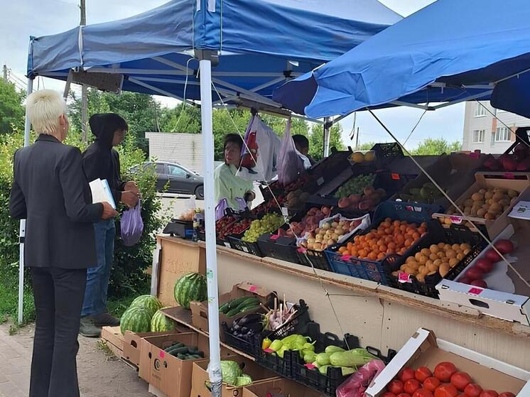 В ЦАО Курска составили 9 протоколов за незаконную уличную торговлю