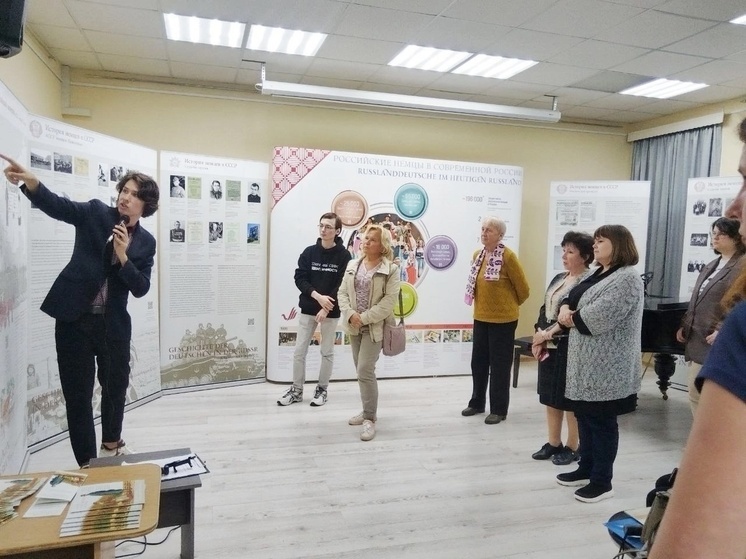 В Гатчине открылась выставка про немцев