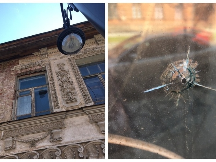 В Рыбинске вандалы обстреляли памятник архитектуры