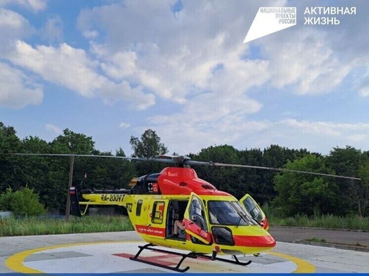 Санавиация доставила мужчину с инсультом из Шумерли в Чебоксары