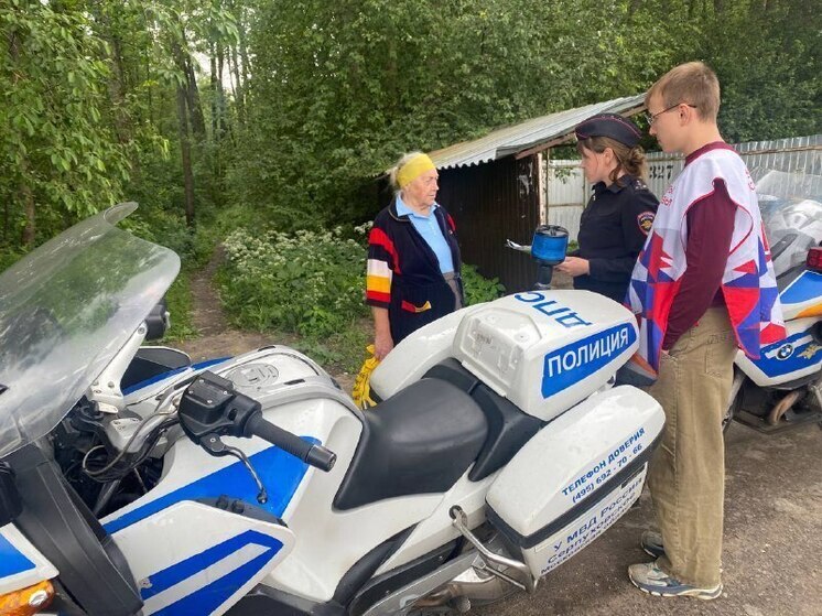 Профилактика ДТП в СНТ: автоинспекторы и волонтёры Серпухова организовали информационные акции