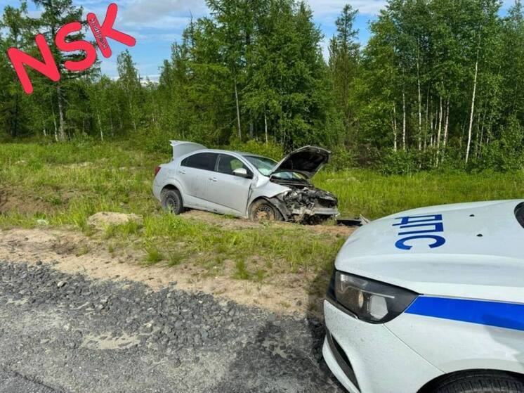 Иномарка вылетела с дороги Сургут — Салехард