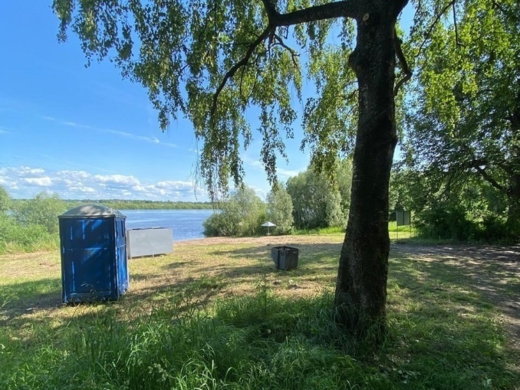 В Великом Новгороде появился еще один пляж