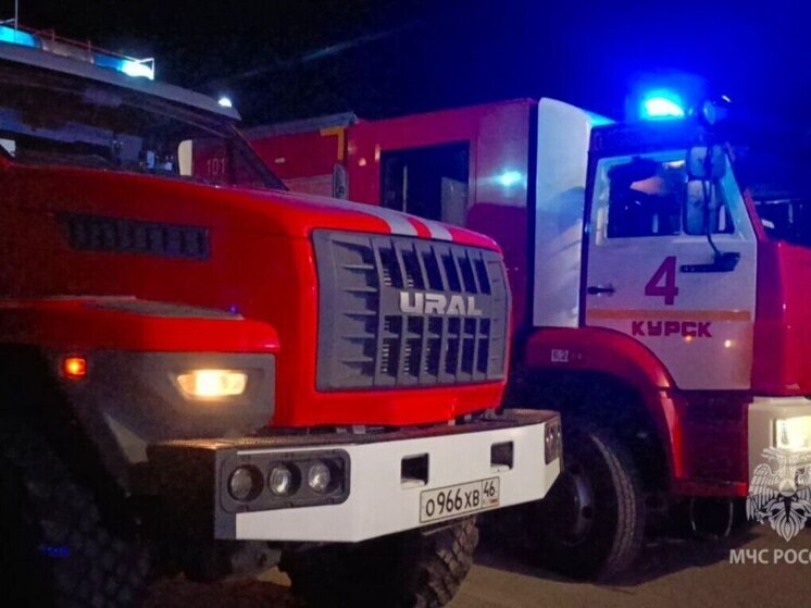 Стала известна причина пожара на улице Дейнеки в Курске