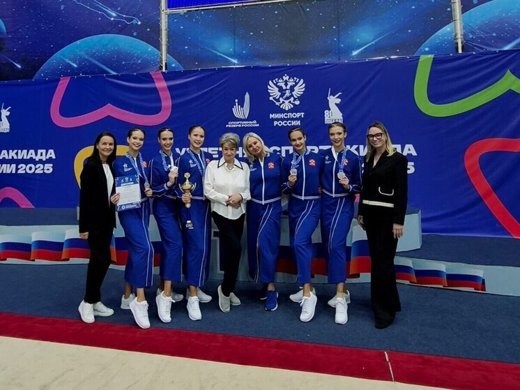 Петербуржцы выиграли в командном зачете VI Спартакиады по художественной гимнастике