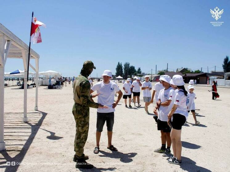 Росгвардия присоединилась к празднованию Дня молодежи в Херсонской области