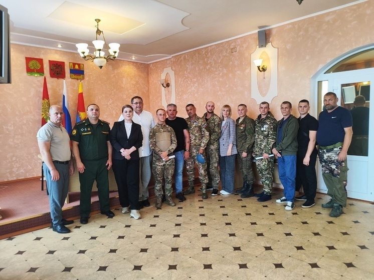 В Хлевенском районе Липецкой области создан Общественный совет ветеранов СВО