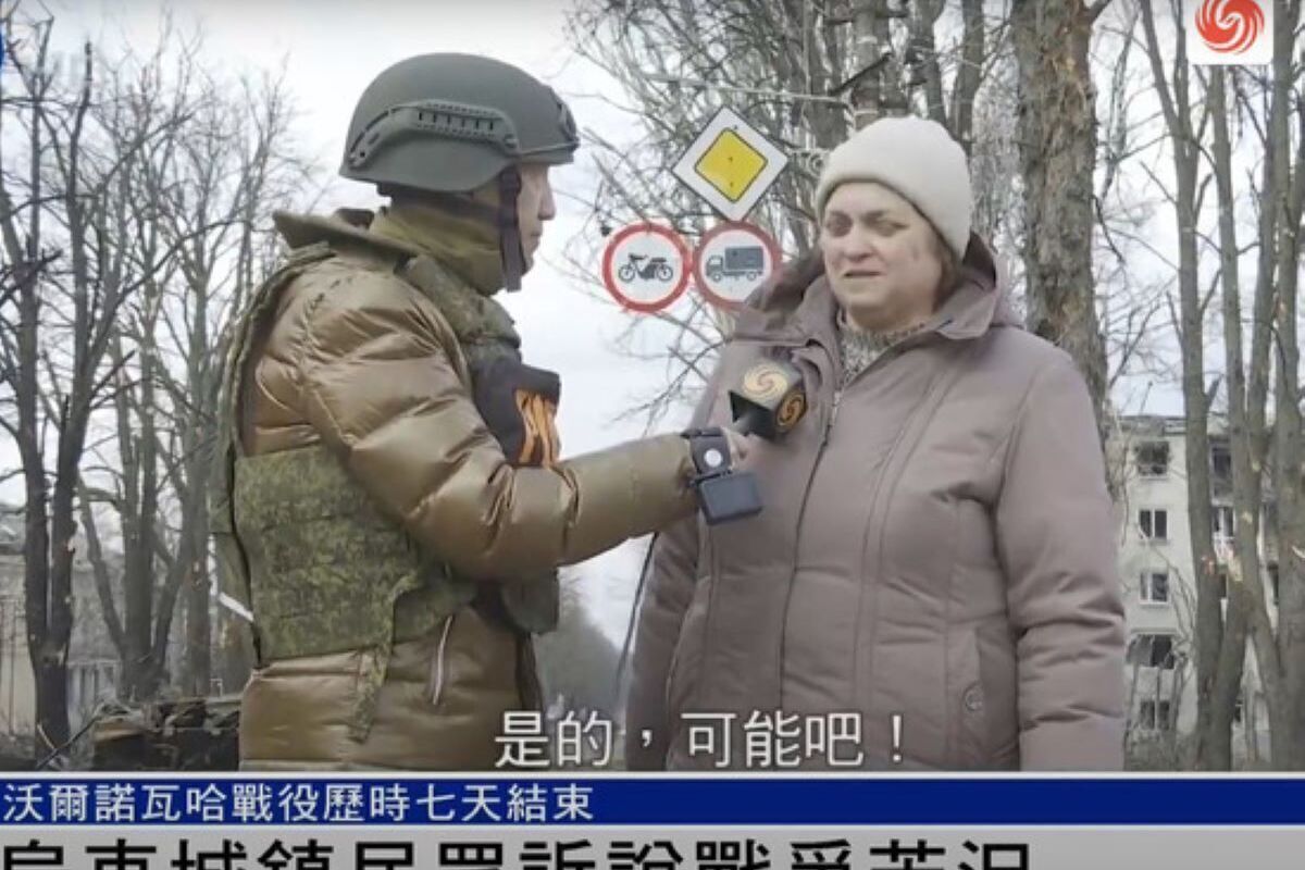 Китайский журналист, раненый при атаке дрона ВСУ на курской границе, обвинил западные СМИ во лжи
